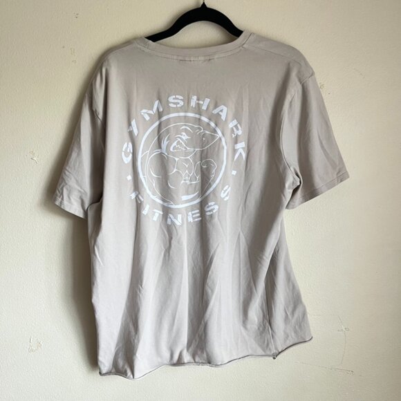 Gym Shark Mens Cropped Cut off shirt size Large - Picture 1 of 6
